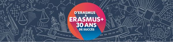 Bannière ERASMUS 30 ans